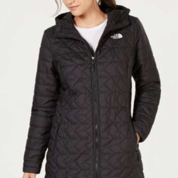 The North Face Women's Black Tamburello Quilted Thermal Winter Parka Jacket Sz S - Picture 1 of 12
